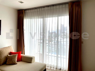 คอนโดให้เช่า : ▚ LD208ツ สำหรับเช่า Nusasiri Grand 3 ห้องนอน ⭐ ไซส์ยักษ์ 155 ตรม. ห้องมุม แต่งสวยอบอุ่น มีห้องแม่บ้าน 