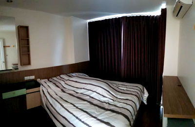 Condos for rent Bangkok : U Delight atTalat Phlu Station【𝐑𝐄𝐍𝐓】🔥Simple and minimalist design with built-in natural wood furniture.🔥 Contact Line ID: @hacondo