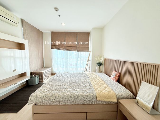 ให้เช่า ห้องสวย❗️ห้องใหญ่ " Rhythm รัชดา​ " คอนโด ติด MRT-รัชดาภิเษก  1 ห้องนอน 51 ตร.ม. (ห้องมุม)  251212