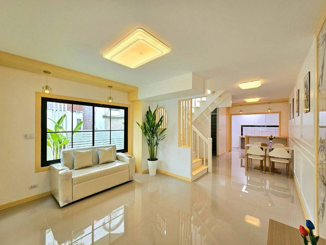 รูป ขายทาวน์เฮ้าส์ 2 ชั้น หลังมุม สิรารมย์ บ้านกล้วย-ไทรน้อย บ้านรีโนเวทใหม่ พร้อมอยู่ ราคาพิเศษเพียง 2.19 ล้านบาท ฟรีโอน - รูปที่ 10/20