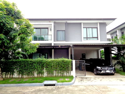 บ้านเดี่ยว กรุงเทพมหานคร : 🚩 บ้านเดี่ยวหลังใหญ่ ใกล้ทางด่วน รามอินทรา-อาจณรงค์ ด่านจตุโชติ