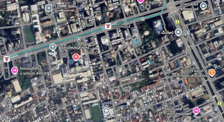 รูป ขายที่ดินพร้อมสิ่งปลูกสร้าง ซอยสาทร 9 เหมาะทำคอนโดมิเนียม / โรงแรม - รูปที่ 1/4