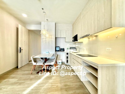 คอนโดให้เช่า : คอนโด 2 ห้องนอน 2 ห้องน้ำ  40,000 บาท ตรงข้ามโรบินสัน