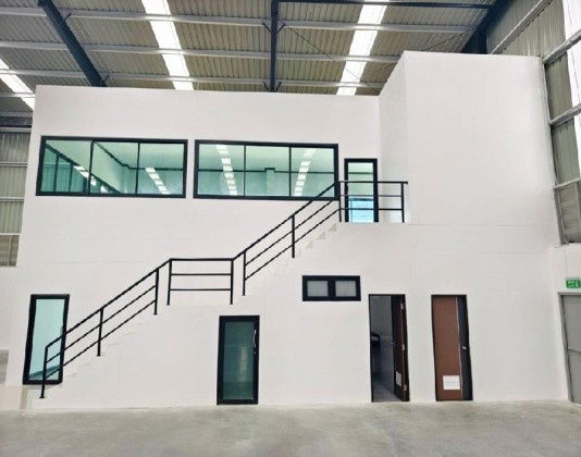 รูป ให้เช่าโกดัง โรงงาน พร้อมสำนักงาน สร้างใหม่ / ทำเล นิคมพัฒนา จ.ระยอง / พื้นที่ 3144 ตารางเมตร / พื้นที่สีเหลือง ขอ รง 4 ได้ / รถเทรลเลอร์ เข้าออกได้ - รูปที่ 7/14