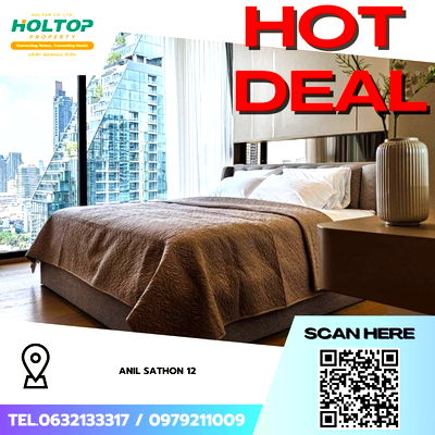 เช่าคอนโด BTS เซนต์หลุยส์ : #Z3330💥 251168🔥ให้เช่าคอนโด ANIL Sathon 12