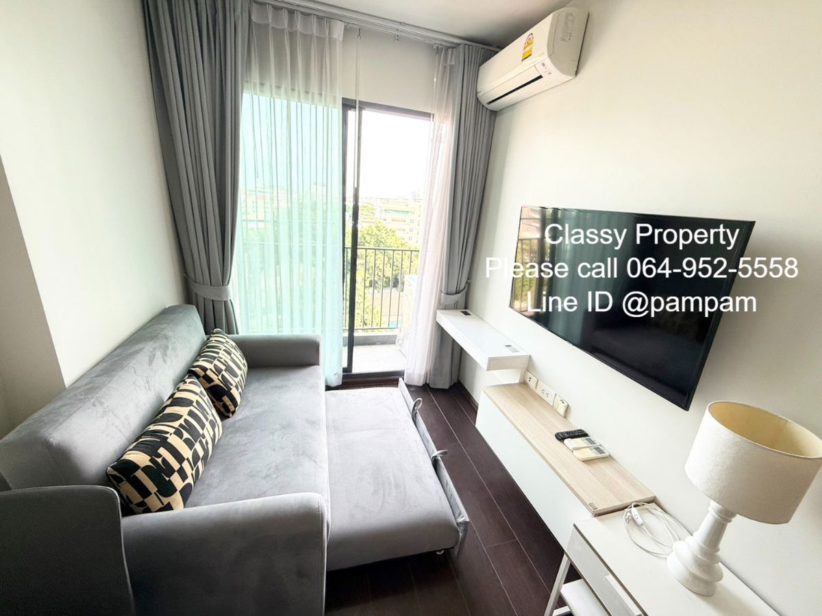 picture *** Condo for rent : C Ekkamai 1 Bedroom Fully furnished Unblock view *** - 7/16