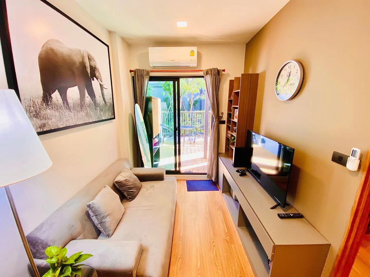 รูป 🌟 ให้เช่าคอนโด Arise Condo @ Mahidol — ห้องใหญ่ 43.62 ตร.ม. เฟอร์ครบ เข้าอยู่ได้ทันที! - รูปที่ 3/9