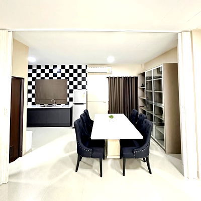 เช่าทาวน์โฮม ถนนเทพารักษ์ : 🏡✨เช่าด่วน! ทาวน์โฮม 3 ชั้น ธนาภิรมย์ ศรีนครินทร์-วงแหวน (4 นอน 5 น้ำ 200 ตร.ม.) บิ้วอินใหม่ เฟอร์ครบ!