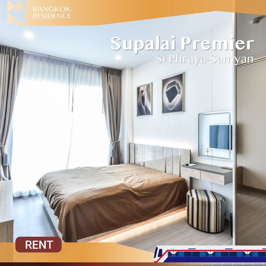 รูป Supalai Premier Si Phraya-Samyan ✨ ห้องใหญ่ เฟอร์ครบ แต่งสวยทุกมุม 💖 ใกล้ MRT สามย่าน - รูปที่ 1/12
