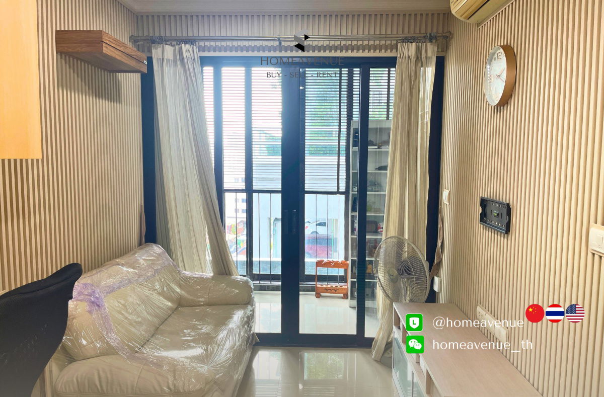 picture 💡 HOMEAVENUE, find your place | IDEO Huai Khwang ✨ 1-Bed ‼️ 🚇 Just Steps from MRT Huai Khwang💥 Move-in Ready 📲 Line: @homeavenue ⭐HA-4719 - 2/11