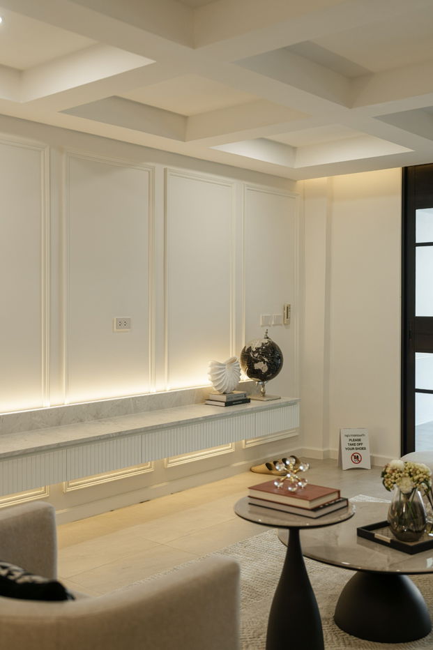 รูป S909 [ขาย] Modern French Classic Townhome 💰 ราคาเพียง 13.59 ล้านบาท 📍BTS พระโขนง และ BTS เอกมัย - รูปที่ 10/27