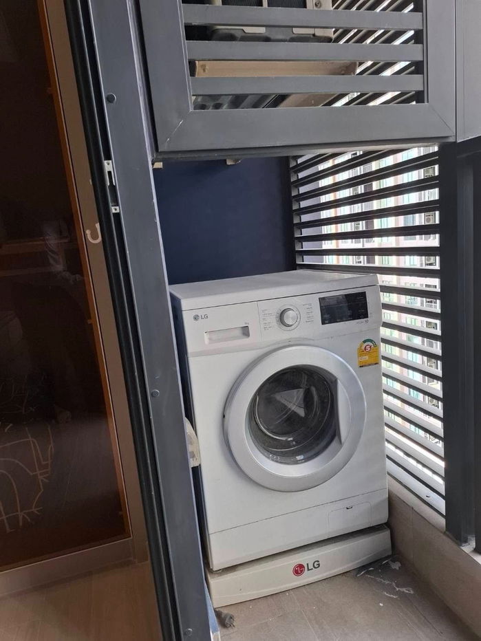 รูป 🎈#PO2411_036🎈𝗙𝗼𝗿 𝗥𝗲𝗻𝘁2️⃣7️⃣k.🔥🔥 #ใกล้MRTพระราม 9 ✨#ห้องว่างพร้อมชมได้‼️ห้องสวย ใหม่เอี่ยม ‼️คอนโด : วันไนน์ไฟว์อโศกพระราม9 - รูปที่ 10/11