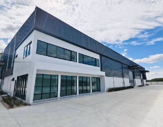รูป ให้เช่าโกดัง โรงงาน พร้อมสำนักงาน สร้างใหม่ / ทำเล นิคมพัฒนา จ.ระยอง / พื้นที่ 3144 ตารางเมตร / พื้นที่สีเหลือง ขอ รง 4 ได้ / รถเทรลเลอร์ เข้าออกได้ - รูปที่ 3/14