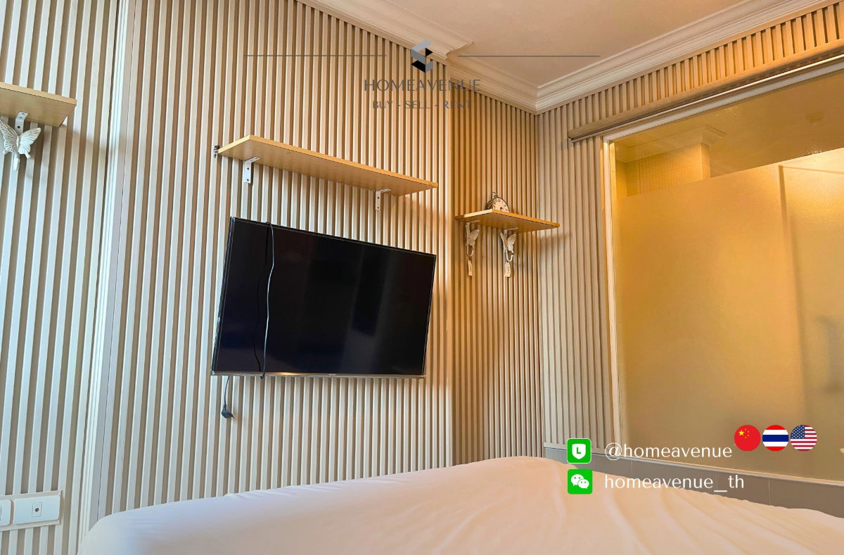 picture 💡 HOMEAVENUE, find your place | IDEO Huai Khwang ✨ 1-Bed ‼️ 🚇 Just Steps from MRT Huai Khwang💥 Move-in Ready 📲 Line: @homeavenue ⭐HA-4719 - 4/11