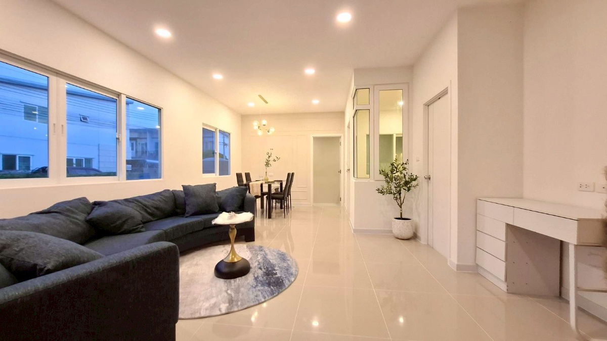 รูป 🏡 ขายทาวน์โฮม 2 ชั้น หลังมุม หมู่บ้านชวนชื่นทาวน์ กาญจนาบางใหญ่ ใกล้ตลาดชุมพล คลองประปาไม่ถึงกิโล เพียง 3,090,000 บาท - รูปที่ 4/20