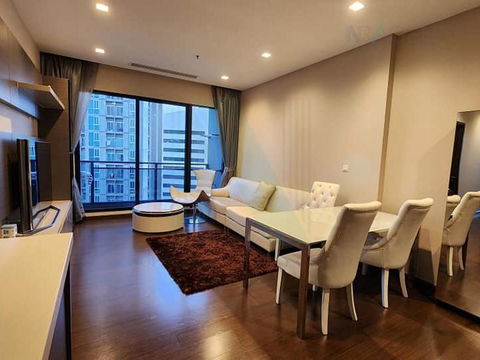 📌 For rent condo IVY AMPIO Building 1, Floor 20,2 bed room, Room size 82.00 sqm