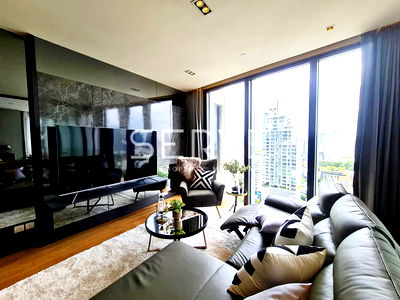 ขายคอนโด : 2 Bed 3 Bath 1 Workoffice Room Nice Room High Fl. 20+ Good Location BTS Thong Lo 250 m. / For Rent-Beatniq Sukhumvit 32