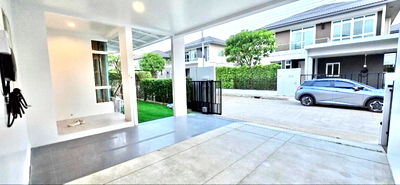 บ้านเดี่ยวให้เช่า : ให้เช่ามัณฑนา 2 บางนา กม.7 (Mantana 2 Bangna Km.7) อยู่ถนนบางนา-ตราด ตำบล บางแก้ว บางพลี