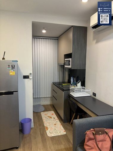 💙ให้เช่า Groove Ratchada - Rama 9 ห้องใหม่ไม่เคยเข้าอยู่ MRT พระราม9💙โทร. 062-2962295 นิ // Line id : @enrichagent