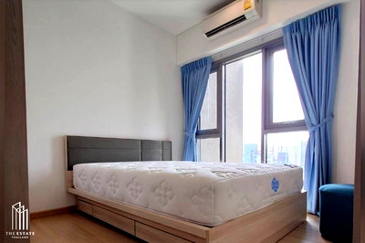 Condos for sale Soi Sukhumvit 101 : For SALE Whizdom Connect, corner unit, south-facing, beautifully decorated, great view, fully furnished, suitable for all lifestyles, near BTS @3.75MB