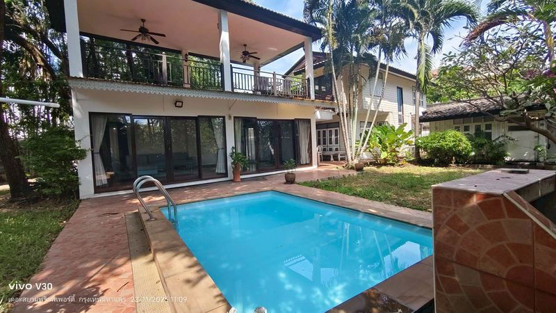 picture 🏡🌳 🔥 !Detached House in the Heart of Phaya Thai (Soi Ari/Sailom) 237 sq.wa, 800 sqm with Private Swimming Pool 🏊 Near BTS Ari - 2/20