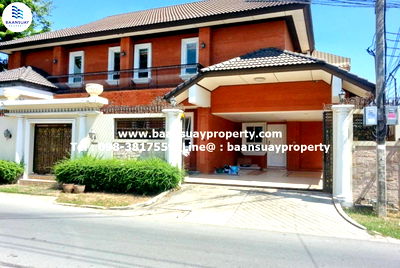 เช่าบ้านเดี่ยว เขตวัฒนา : Single House 2 storey  fully furnisher  for rent on Sukhumvit 63 Rd. Near BTS Eakkamai   