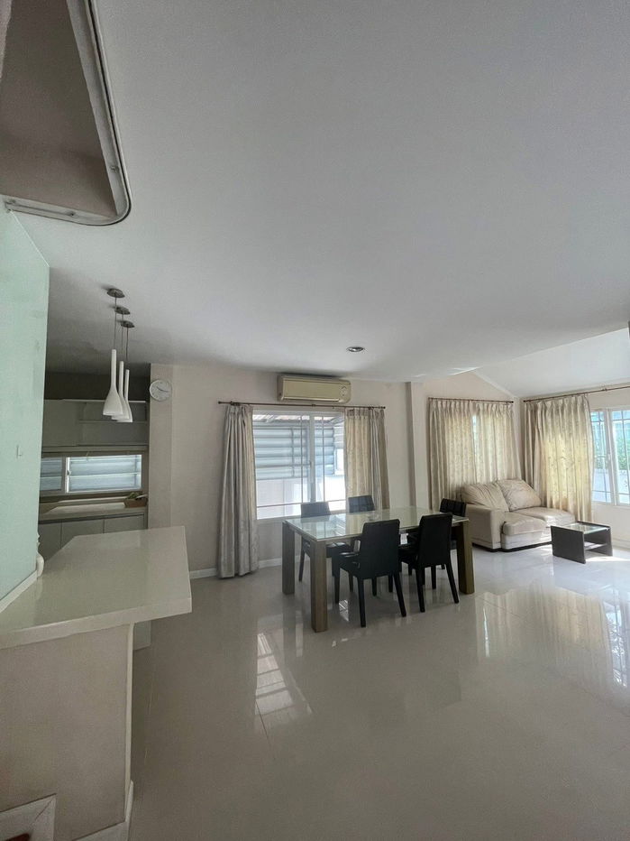 picture House for Rent – Mantana Rama 9–Srinakarin (Krungthep Kreetha 7) Prime location on the main road, Fully furnished with 5 air conditioners - 7/20