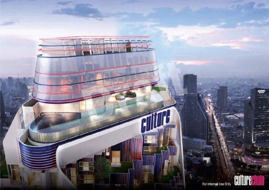 รูป ปล่อยเช่าคอนโด Culture Chula 35 ตร.ม. ใกล้ทางด่วน, BTS ศาลาแดง, MRT หัวลำโพง - รูปที่ 17/17