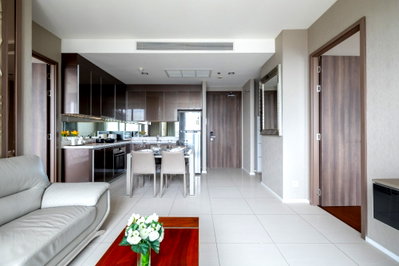 Condos for rent : 2-bedroom, 77 sq.m., Menam Residences for rent