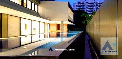 บ้านเดี่ยว ถนนพระราม 4 : 🔼🔽 AccomA 📩 Private Swimming Pool 4 BR House in Phra Khanong Nuea (AA45087)