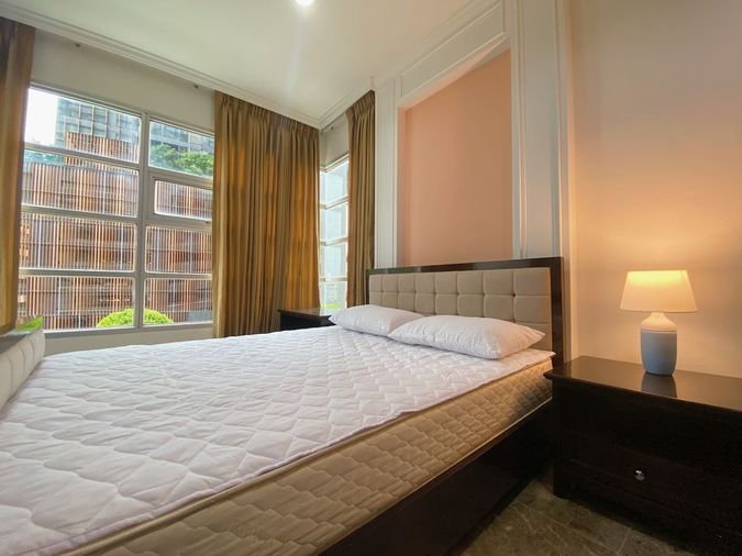 Baan Klang Krung Siam Pathumwan【𝐑𝐄𝐍𝐓】🔥ห้องโทนอบอุ่นด้วยดีไซน์เรียบหรู ฟีลผู้ใหญ่เรียบสงบแต่ดูดีทุกมุม🔥 ติดต่อไลน์ไอดี: @hacondo