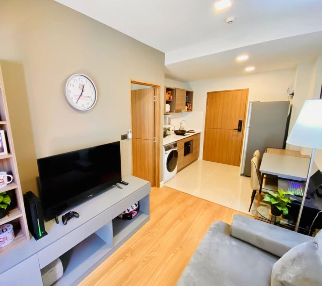 รูป 🌟 ให้เช่าคอนโด Arise Condo @ Mahidol — ห้องใหญ่ 43.62 ตร.ม. เฟอร์ครบ เข้าอยู่ได้ทันที! - รูปที่ 2/9