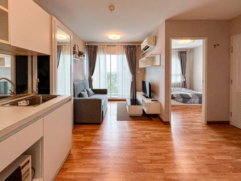 The Trust Condo Nakhon Pathom, only 1.09 million, location in the heart of Nakhon Pathom city. Fully furnished Ready to move in 