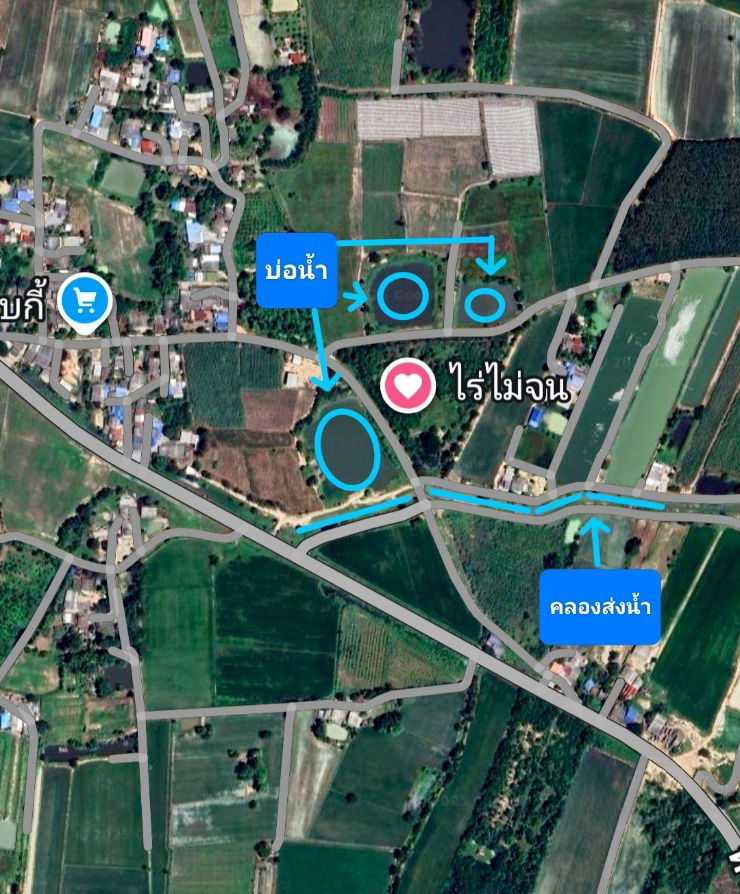 รูป เจ้าของอยากขายที่ดินการเกษตร10ไร่ ใกล้อนุสรณ์ดอนเจดีย์ - รูปที่ 2/10