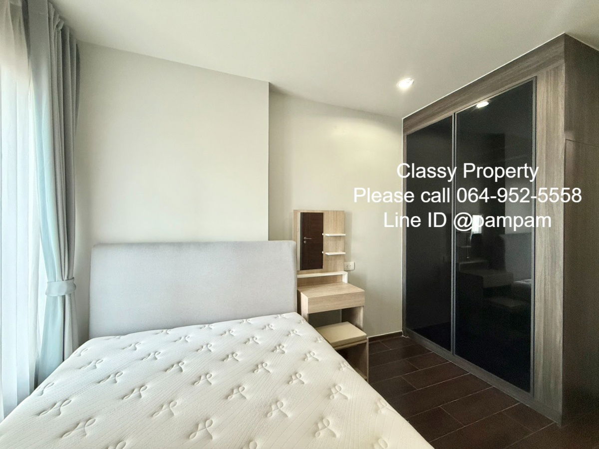 picture *** Condo for rent : C Ekkamai 1 Bedroom  Fully furnished Unblock view *** - 11/16