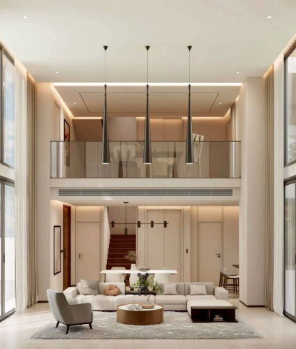 รูป ให้เช่าบ้านเดี่ยว 3 ชั้น โครงการไฮด์พาร์ค การ์เด้น ประชาอุทิศ 19 ดอนเมือง ระดับลักซ์ชัวรี่ สไตล์ Modern Tropical - รูปที่ 3/10