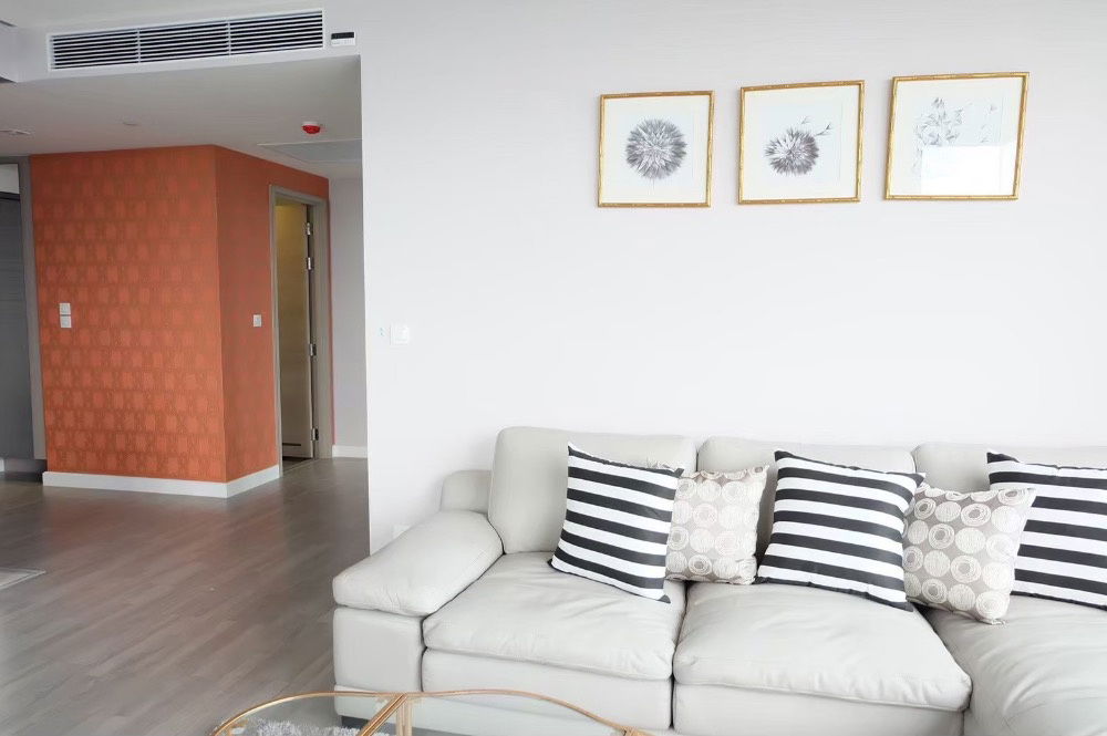 picture The Room Rama 4【𝐑𝐄𝐍𝐓】🔥The most refined white-cream tone, with premium stone details🔥 Contact Line ID: @hacondo - 5/10