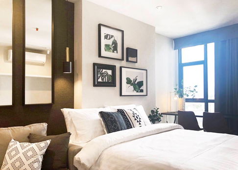 P-43411 Condo for rent RHYTHM Ekkamai fully furnished (Confirm again when visit).