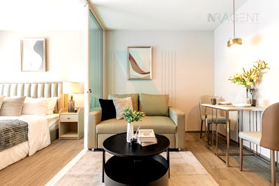 คอนโดให้เช่า : ให้เช่าคอนโด รีเจ้นท์ โฮม บางนา อาคาร D ชั้น 19 1 ห้องนอน ขนาด 28 ตรม ใกล้ BTS บางนา