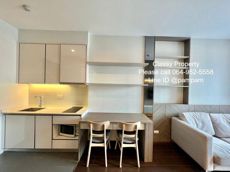 picture *** Condo for rent : C Ekkamai 1 Bedroom  Built-in furniture Fully furnished Swimming pool view *** - 5/11