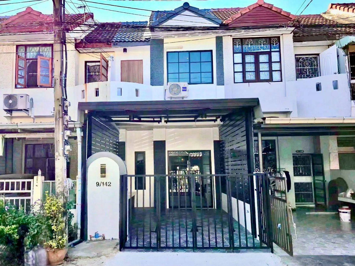 รูป ทาวน์เฮ้าส์ ทำเลดี แต่งใหม่ พร้อมอยู่ แถมเฟอร์ฯ ม.แสงธรรม ซ.4  ถ.สุขาภิบาล5  ซอย57 สายไหม ออเงิน - รูปที่ 1/21