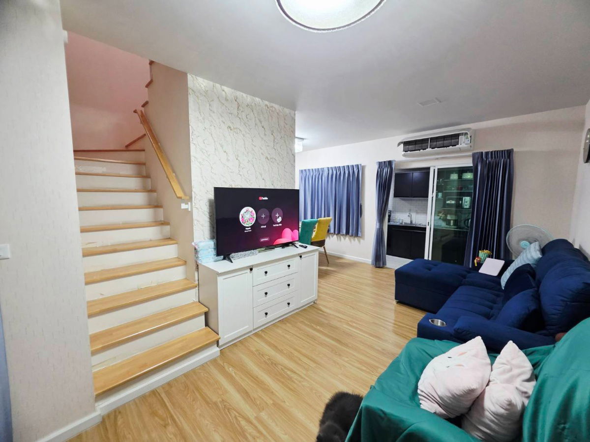 picture Ready to move in! Great price, don’t miss out! Townhome for Sale – Siri Place 2, Bang Phun area, Rangsit–Pathum Thani Road Near expressway - 4/14