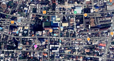 ที่ดิน ม.กรุงเทพ กล้วยน้ำไท : ขายที่ดินพร้อมสิ่งปลูกสร้าง  ซอยเอกมัย 12 / ปรีดี 37 เหมาะทำคอนโด