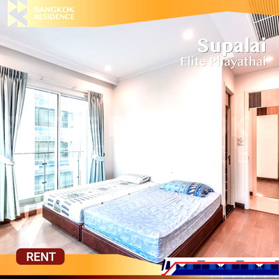 คอนโดให้เช่า : Supalai Elite Phayathai 💫 ห้องรีโนเวทใหม่ ใจกลางทำเลสะดวก 🚇 ใกล้ BTS พญาไท  