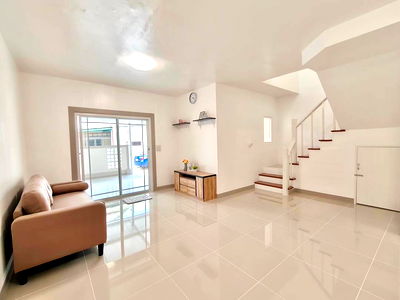 ขายทาวน์โฮม : ฟรีโอน! ทาวน์เฮ้าส์ 2 ชั้น พฤกษา 25 บางใหญ่ | ซ.กันตนา | ตกแต่งใหม่ หน้ากว้าง 6 เมตร | 1.85 ลบ.