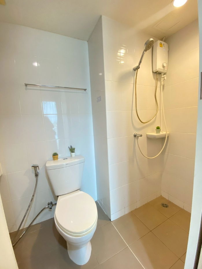 picture Condo for rent, Lumpini Park Nawamin-Sri Burapha, 2 bedrooms, 2 bathrooms, size 46 sq m, price 7,000 including common areas, Building A2, 7th floor - 18/30