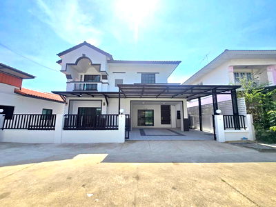 บ้านเดี่ยว แจส กรีน วิลเลจ คู้บอน : บ้านเดี่ยว รีโนเวทใหม่ หลังมุม ทำเลดี เนื้อที่กว้างมากๆ หมู่บ้านบุรีรมย์ ถ.คู้บอน41 ซ.สุพรรณิการ์12 มีเฟอร์นิเจอร์ พร้อมอยู่