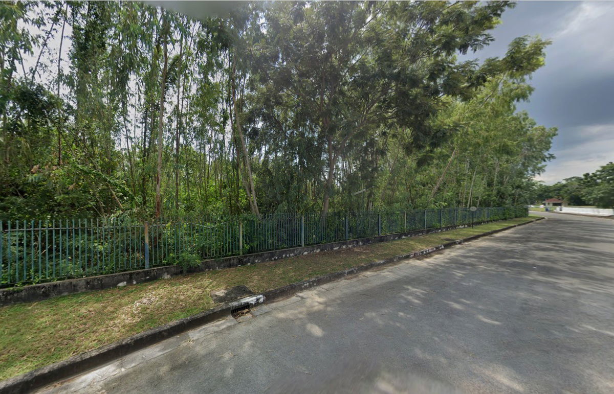 picture Land for sale in Rayong, good location on the corner, next to a golf course, near a school, Robinson Department Store, hospital - 5/6