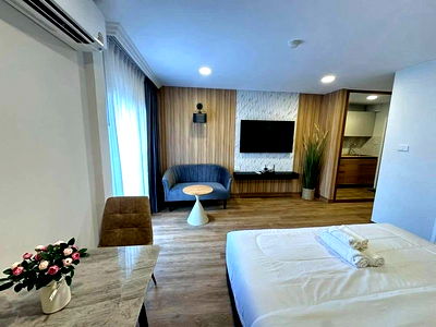 Condos for rent Soi Buakhao : ⛵ Diana Condo ⛵ City view / 2F / Studio room >> THB20,000/month彡