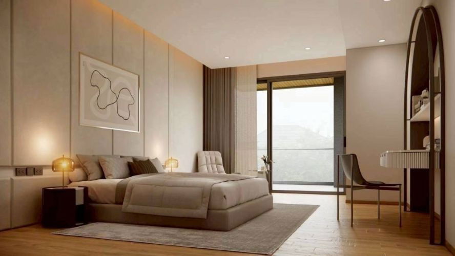 รูป ให้เช่าบ้านเดี่ยว 3 ชั้น โครงการไฮด์พาร์ค การ์เด้น ประชาอุทิศ 19 ดอนเมือง ระดับลักซ์ชัวรี่ สไตล์ Modern Tropical - รูปที่ 4/10